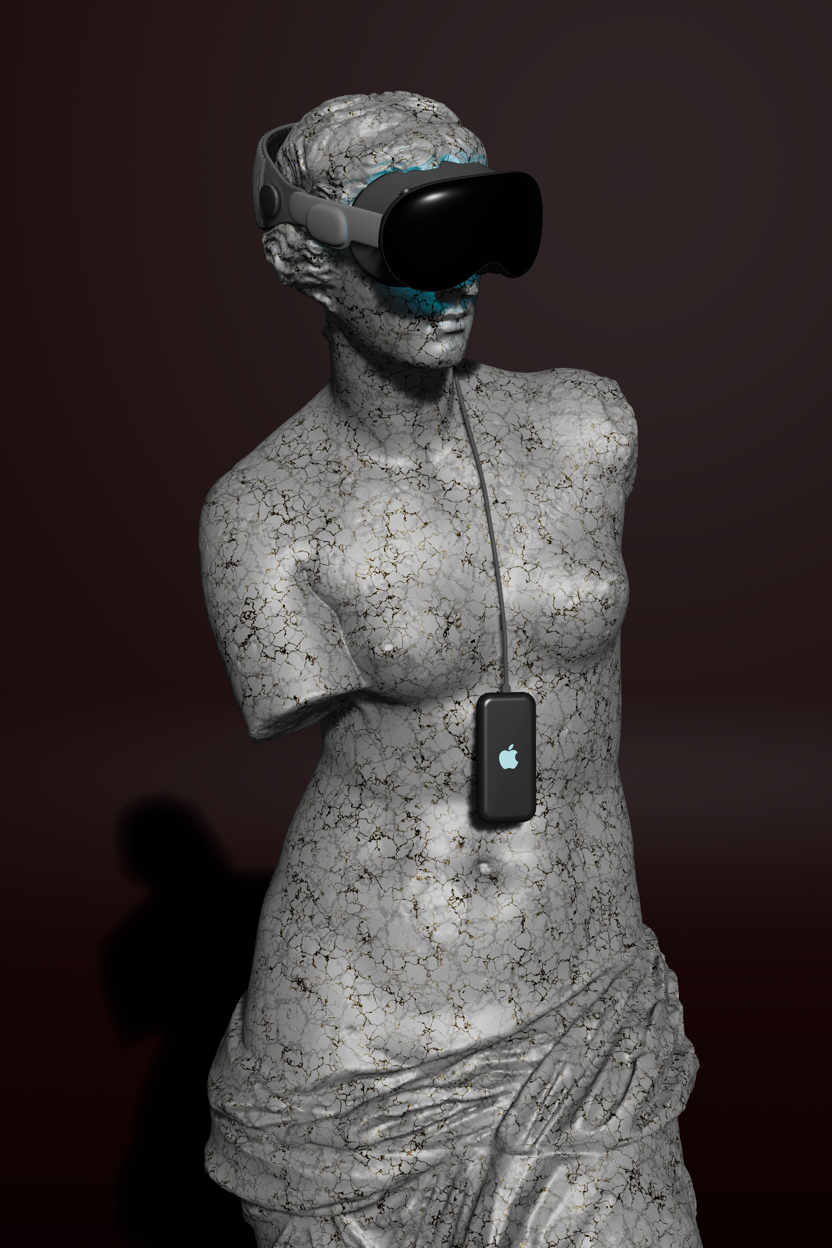 Venus.exe — classical Venus wearing a VR headset